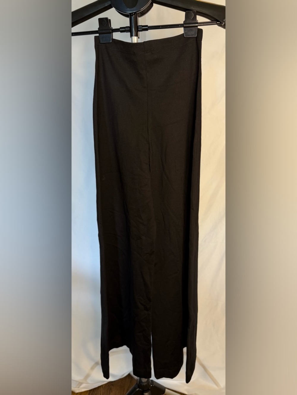 Ripley Rader Black Ponte Knit Wide Leg Pants High Waist cropped Size small NWT - Picture 6 of 10